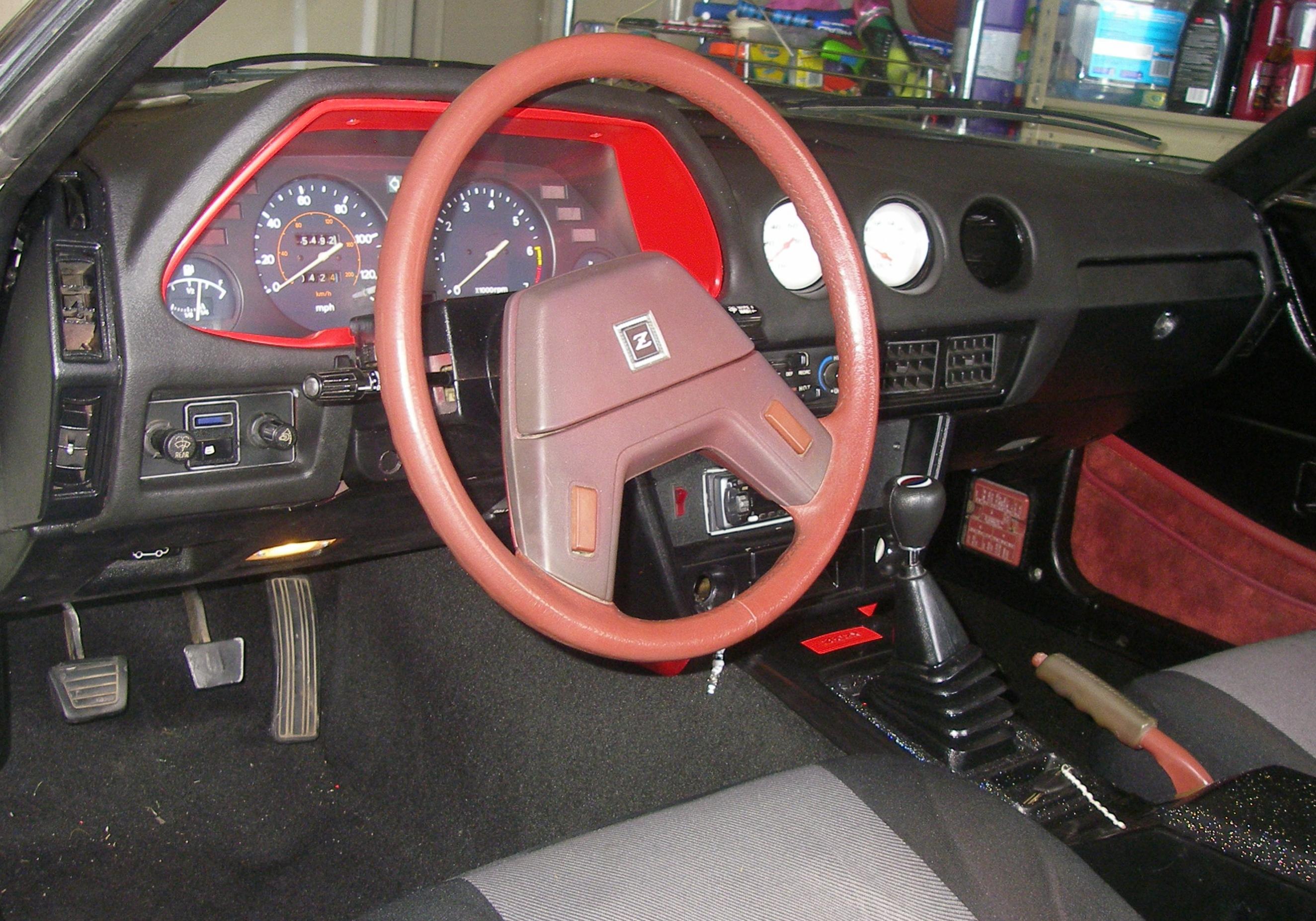280zx deals dash cover